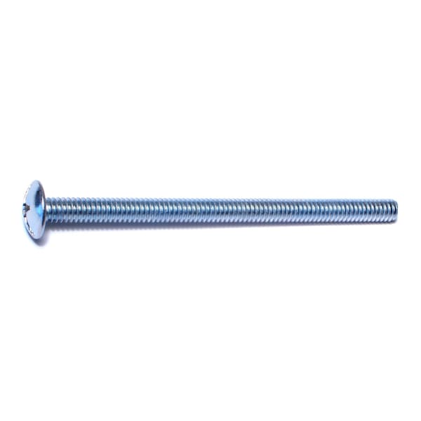 Midwest Fastener 1/4"-20 x 4 in Combination Phillips/Slotted Truss Machine Screw, Zinc Plated Steel, 100 PK 07633 - main